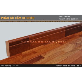 Phào gỗ căm xe ghép