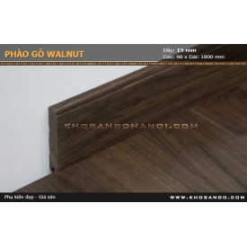 Phào gỗ walnut