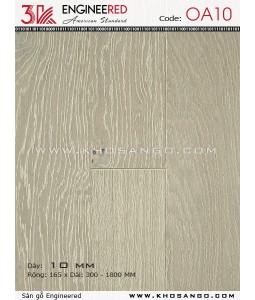Sàn gỗ 3K Engineered OA10