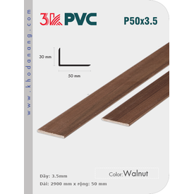 3K Pvc Decor P50x3.5 Walnut