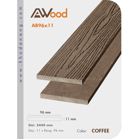 Sàn gỗ Awood AB96x11-coffee