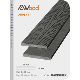 Sàn gỗ Awood AB96x11-darkgrey