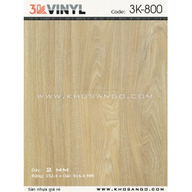 Sàn nhựa 3K Vinyl K800