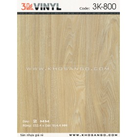 Sàn nhựa 3K Vinyl K800