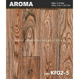 Sàn vinyl dạng cuộn Aroma KF02-5