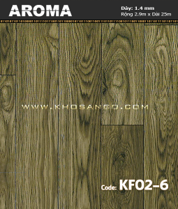 Sàn vinyl dạng cuộn Aroma KF02-6