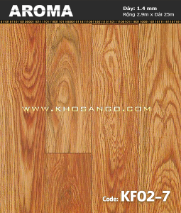 Sàn vinyl dạng cuộn Aroma KF02-7