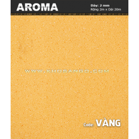 Sàn vinyl dạng cuộn Aroma Vàng