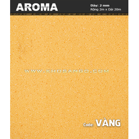 Sàn vinyl dạng cuộn Aroma Vàng