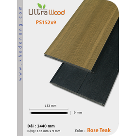 UltrAWood PS152x9 Rose Teak