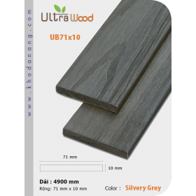 UltrAWood UB71x10 Silvery Grey