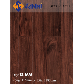 Sàn gỗ JANMI AC12 12mm