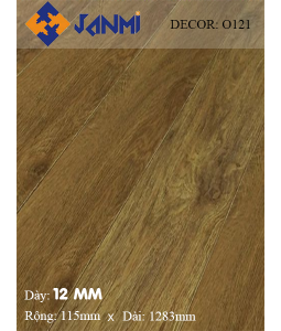 Sàn gỗ JANMI O121 12mm