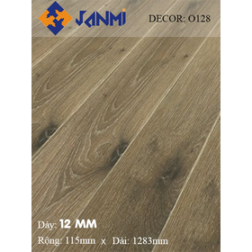 Sàn gỗ JANMI O128 12mm