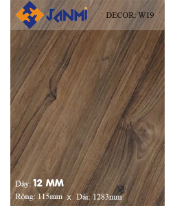 Sàn gỗ JANMI W19 12mm