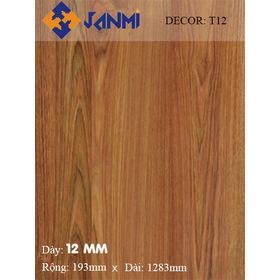 Sàn gỗ JANMI T12 12mm