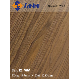 Sàn gỗ JANMI W15 12mm