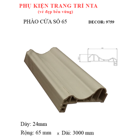 Phào cửa sổ 65 - 9759