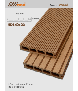 Sàn gỗ AWood HD140x22 Wood