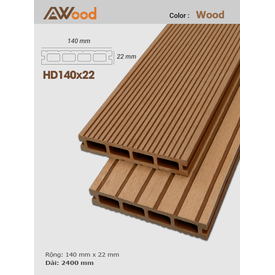 Sàn gỗ AWood HD140x22 Wood