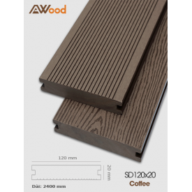 Sàn gỗ AWood SD120x20 Coffee