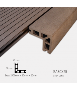 Sàn gỗ Awood SA60x25 Coffee