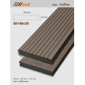 Sàn gỗ AWood SD140x25 Coffee