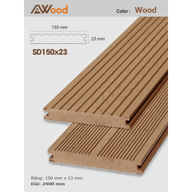 Sàn gỗ AWood SD150x23 Wood