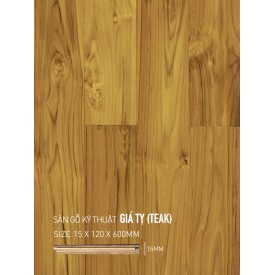 Sàn gỗ Giá Tỵ Engineered 120x600mm