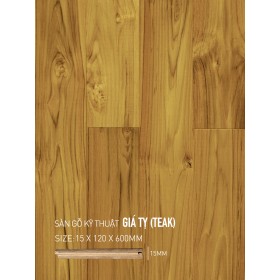 Sàn gỗ Giá Tỵ Engineered 120x600mm