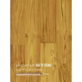 Sàn gỗ Giá Tỵ Engineered 120x750mm