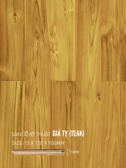 Sàn gỗ Giá Tỵ Engineered 120x900mm