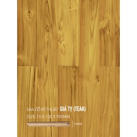Sàn gỗ Giá Tỵ Engineered 120x900mm