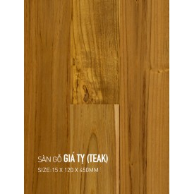 Sàn gỗ Giá tỵ-Teak 120x450mm