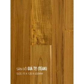 Sàn gỗ Giá tỵ-Teak 120x450mm