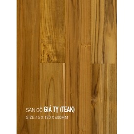 Sàn gỗ Giá tỵ-Teak 120x600mm