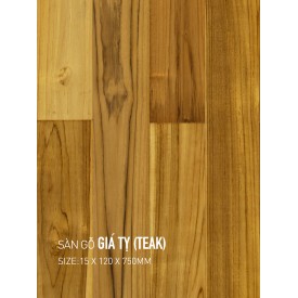 Sàn gỗ Giá tỵ-Teak 120x750mm