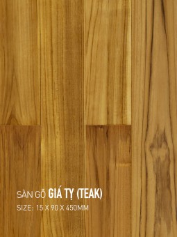 Sàn gỗ Giá tỵ-Teak 90x450mm