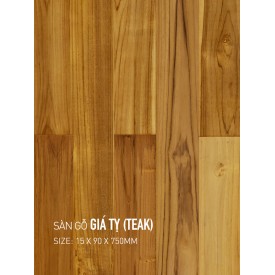 Sàn gỗ Giá tỵ-Teak 90x750mm