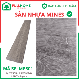 Sàn nhựa Mines 4.5mm