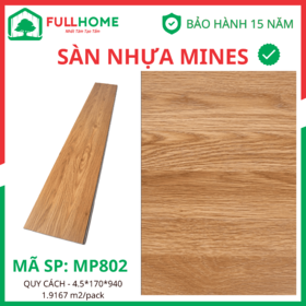 Sàn nhựa Mines 4.5mm