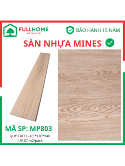 Sàn nhựa Mines 4.5mm