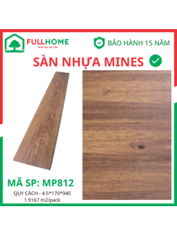 Sàn nhựa Mines 4.5mm