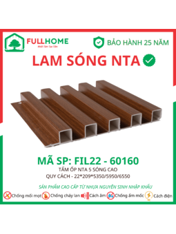 Lam sóng NTA 5 sóng cao 22