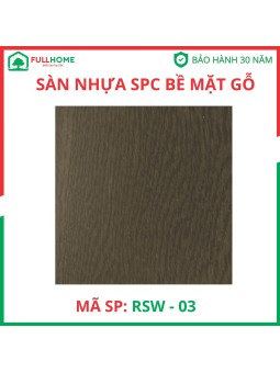 SPC Bề mặt gỗ 6mm