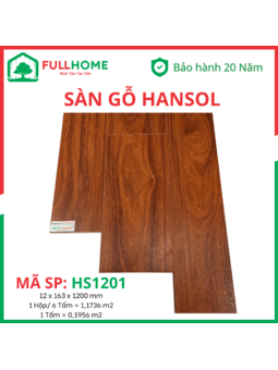 Sàn gỗ Hansol 12mm