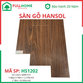Sàn gỗ Hansol 12mm