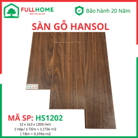 Sàn gỗ Hansol 12mm