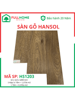 Sàn gỗ Hansol 12mm
