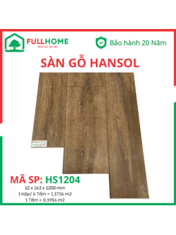 Sàn gỗ Hansol 12mm